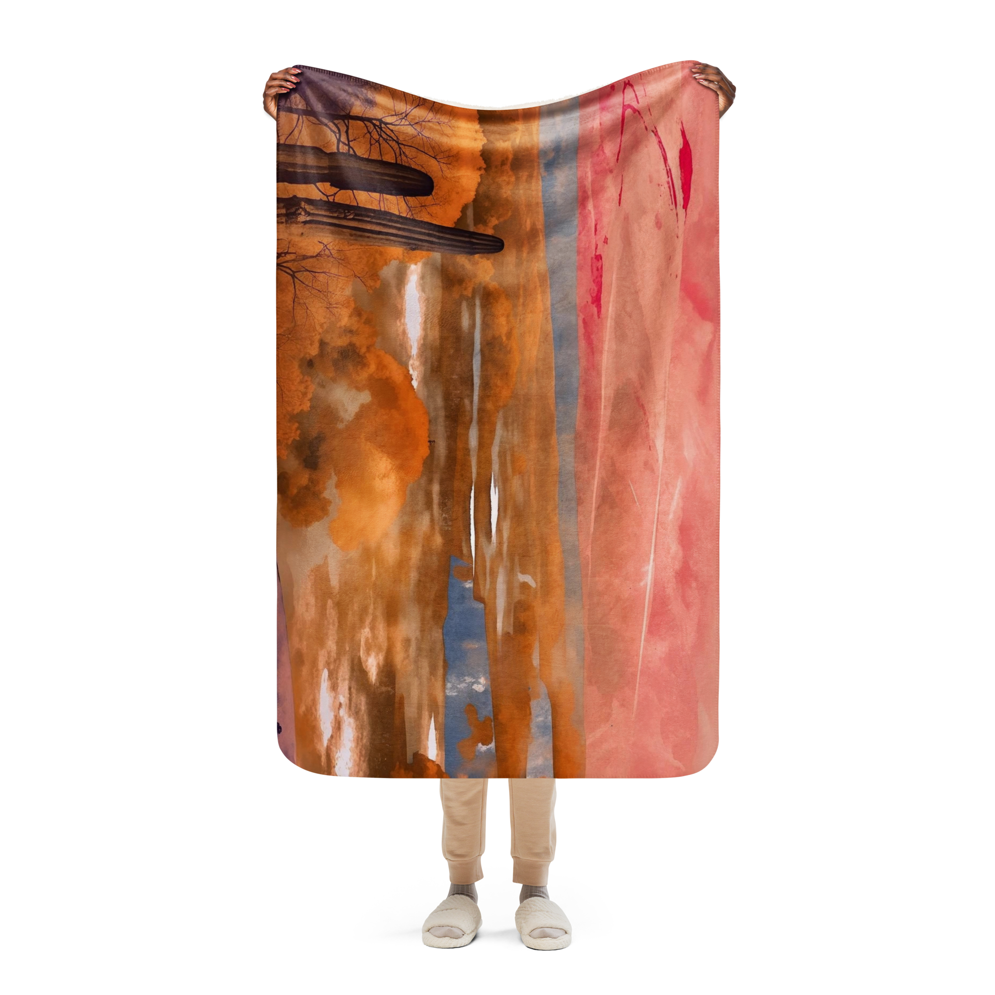 Sherpa blanket- VESPER ARDENS